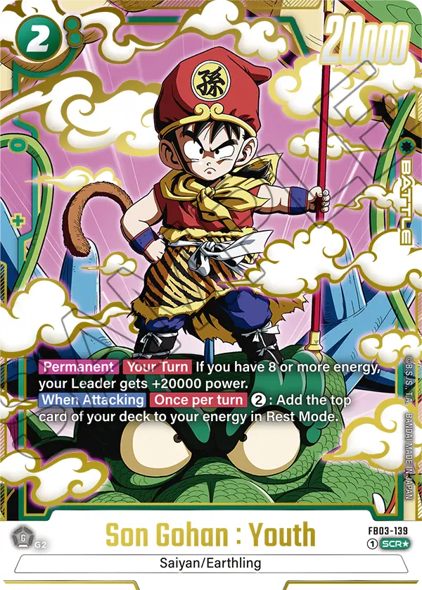Son Gohan : Youth, FB03-139-p1