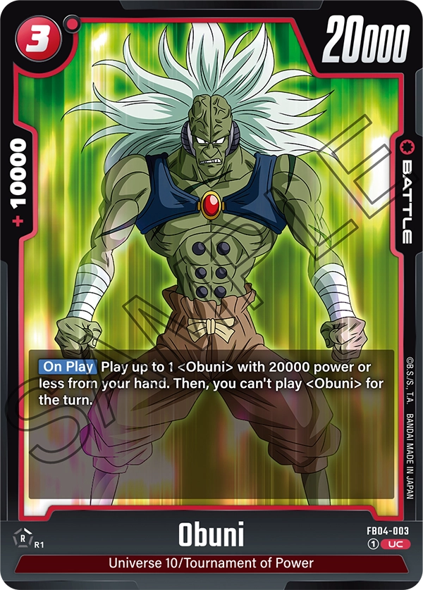Obuni, FB04-003