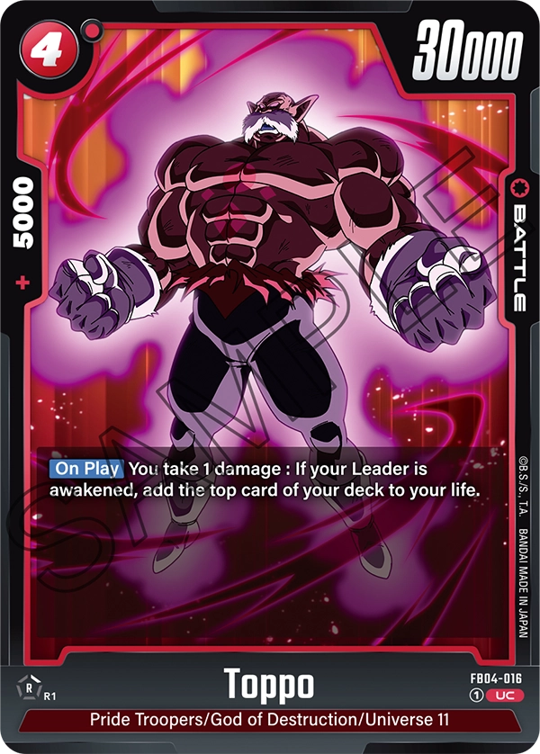 Toppo, FB04-016