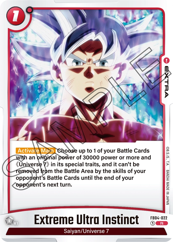 Extreme Ultra Instinct, FB04-022