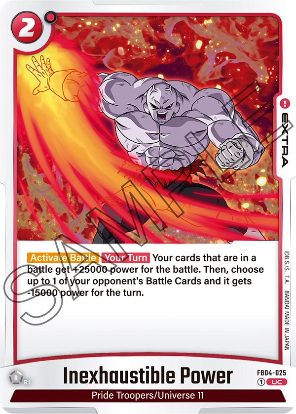Inexhaustible Power, FB04-025