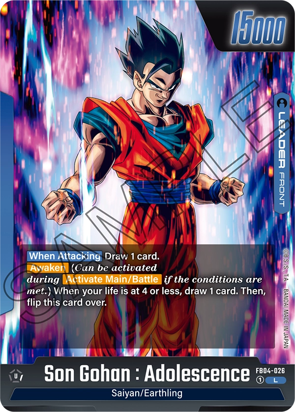 Son Gohan : Adolescence, FB04-026