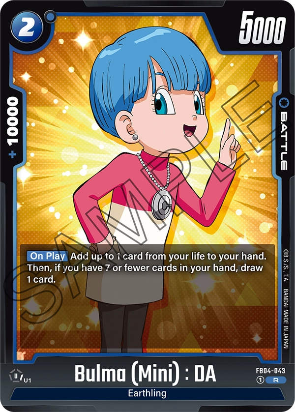 Bulma (Mini) : DA, FB04-043