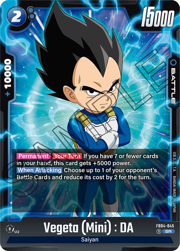 Vegeta (Mini) : DA, FB04-045