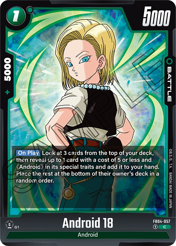 Android 18, FB04-057