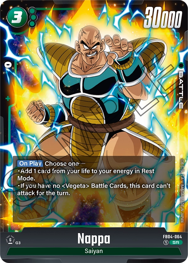 Nappa, FB04-064
