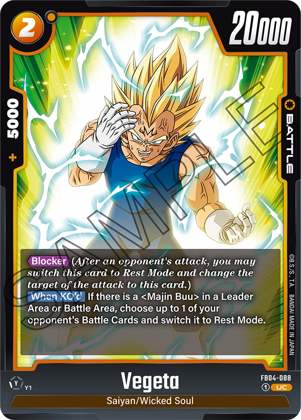 Vegeta, FB04-088