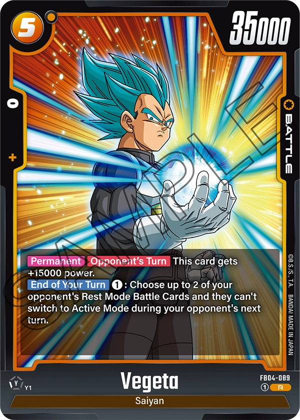 Vegeta, FB04-089