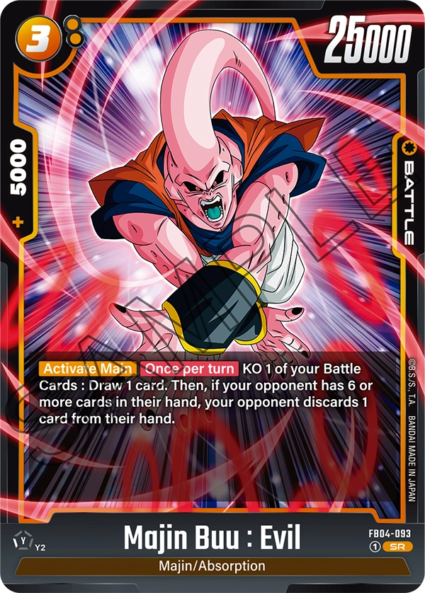 Majin Buu : Evil, FB04-093