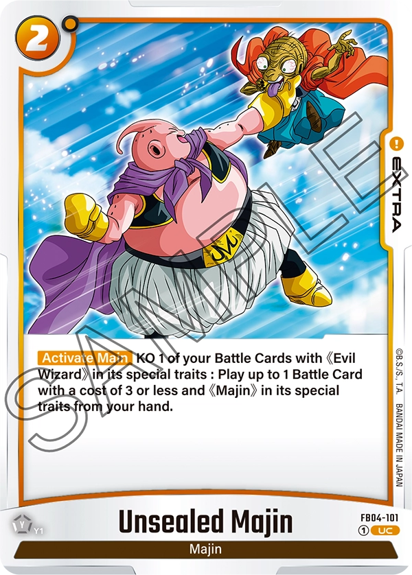Unsealed Majin, FB04-101