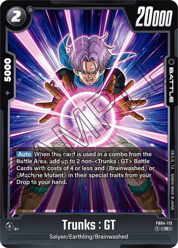 Trunks : GT, FB04-113