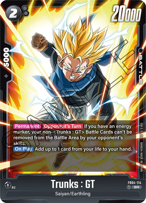 Trunks : GT, FB04-114