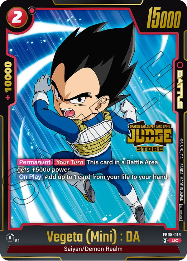 Vegeta (Mini) : DA, FB05-018-p2