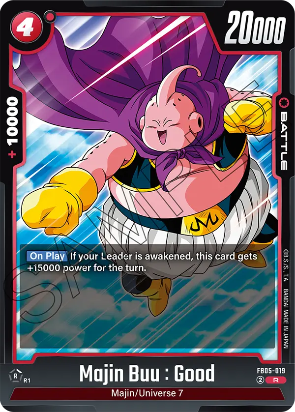 Majin Buu : Good, FB05-019