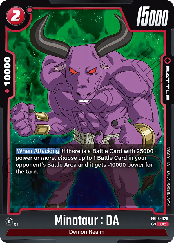Minotaur : DA, FB05-020