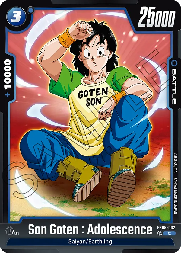 Son Goten : Adolescence, FB05-032
