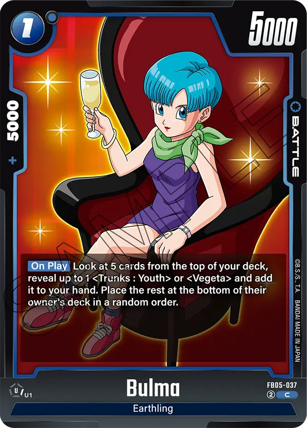 Bulma, FB05-037