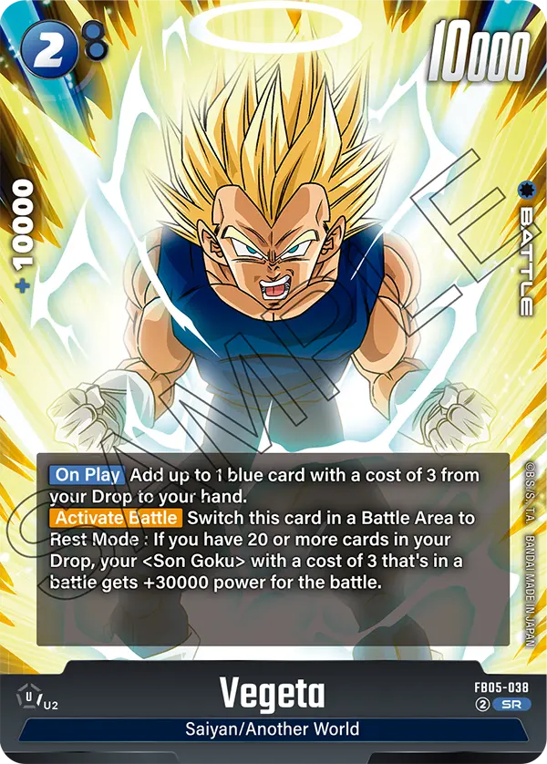 Vegeta, FB05-038