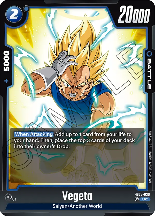 Vegeta, FB05-039