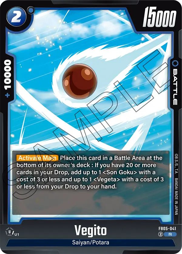 Vegito, FB05-041