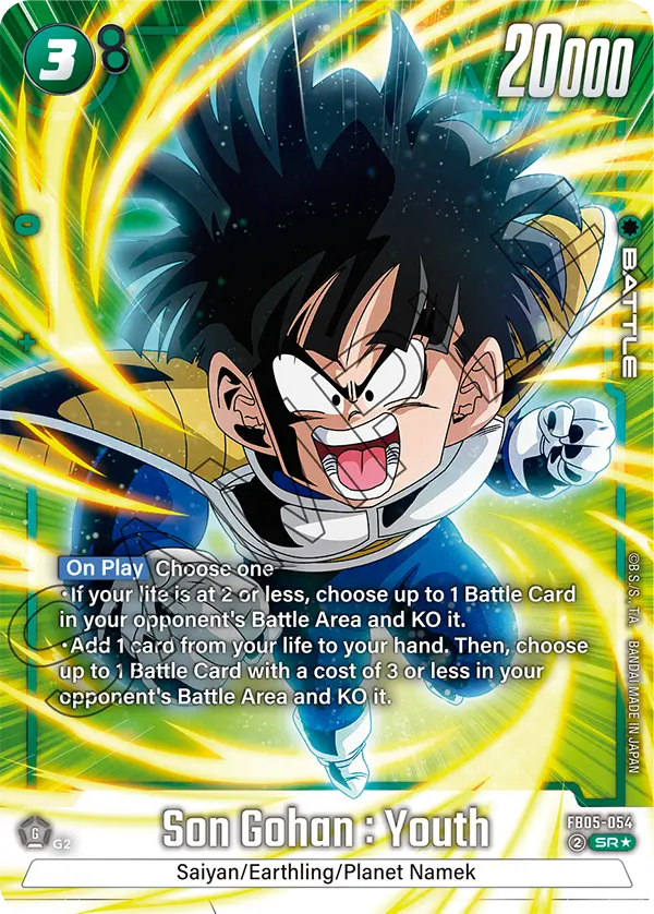Son Gohan : Youth, FB05-054-p1