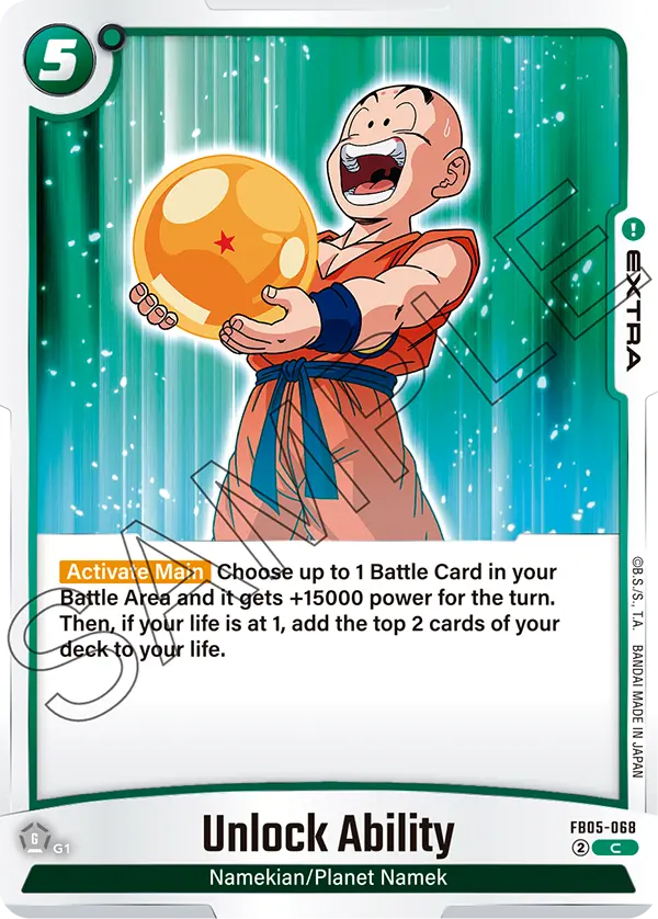 Unlock Ability, FB05-068