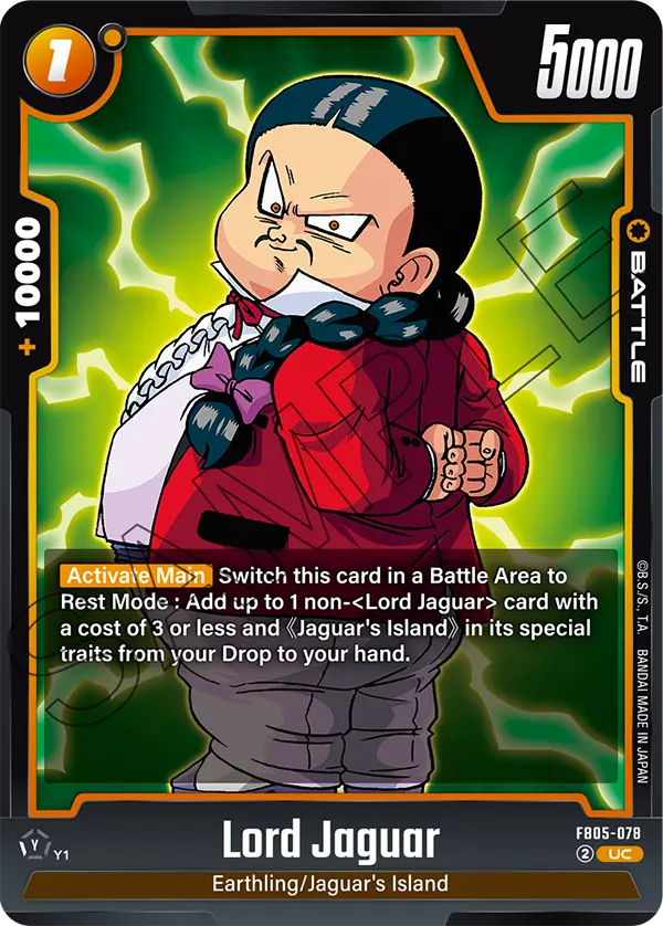 Lord Jaguar, FB05-078