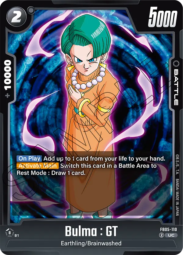 Bulma : GT, FB05-110