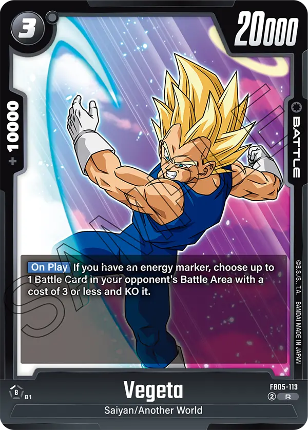 Vegeta, FB05-113