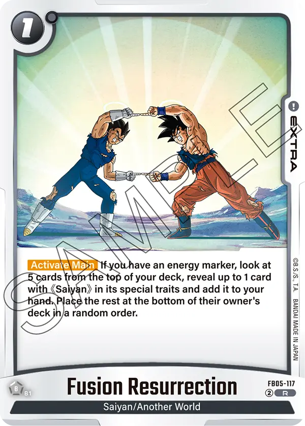Fusion Resurrection, FB05-117