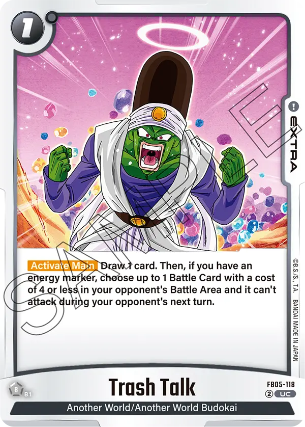 Trash Talk, FB05-118