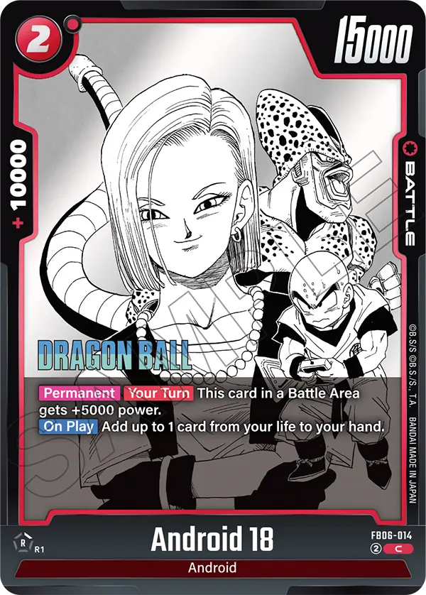 Android 18, FB06-014-p1