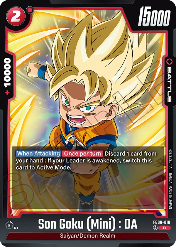 Son Goku (Mini) : DA, FB06-018