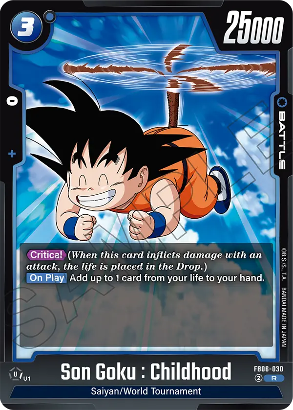 Son Goku : Childhood, FB06-030