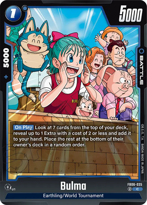 Bulma, FB06-035