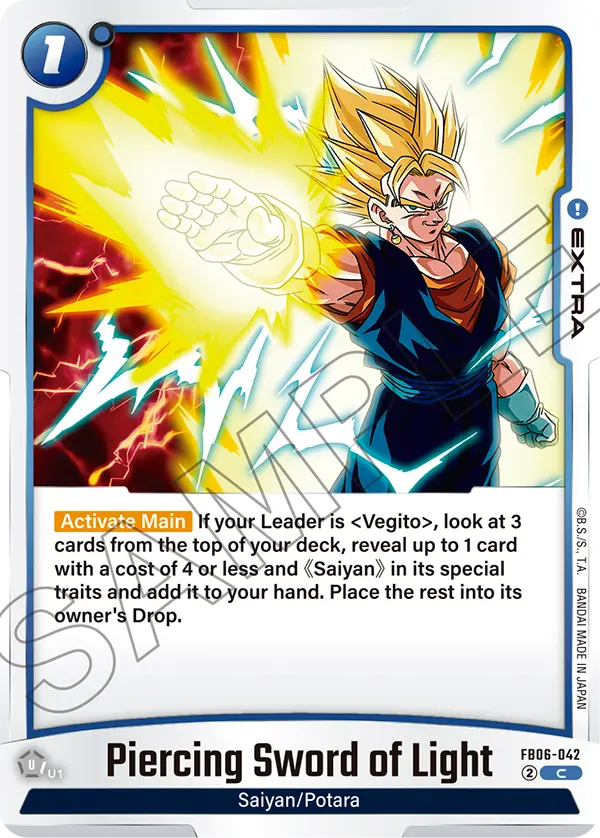 Piercing Sword of Light, FB06-042