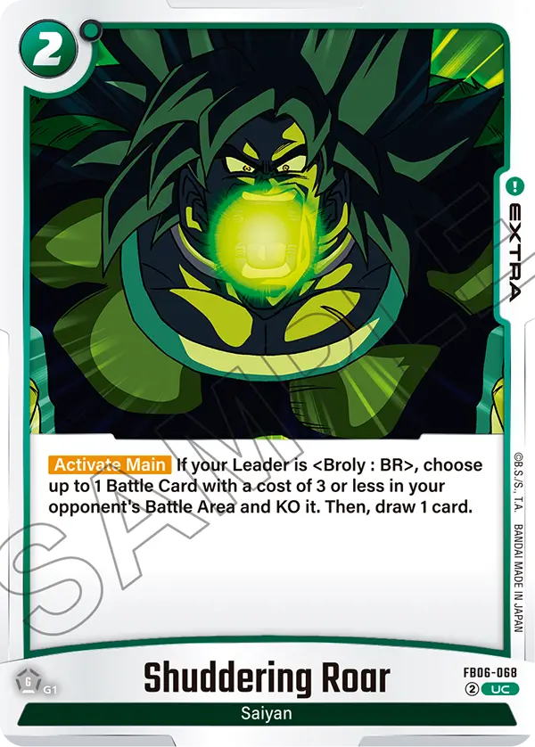 Shuddering Roar, FB06-068