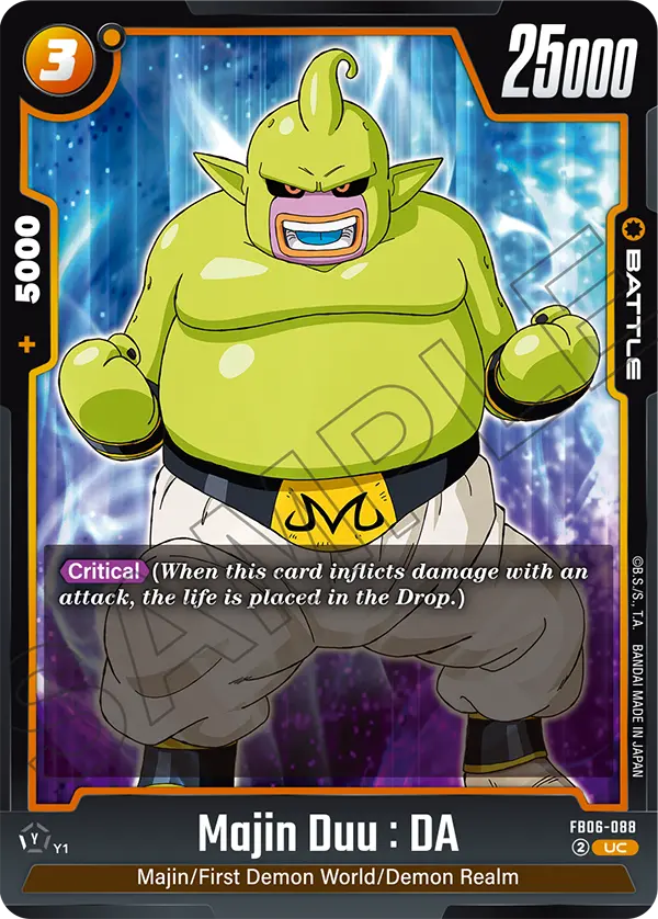 Majin Duu : DA, FB06-088