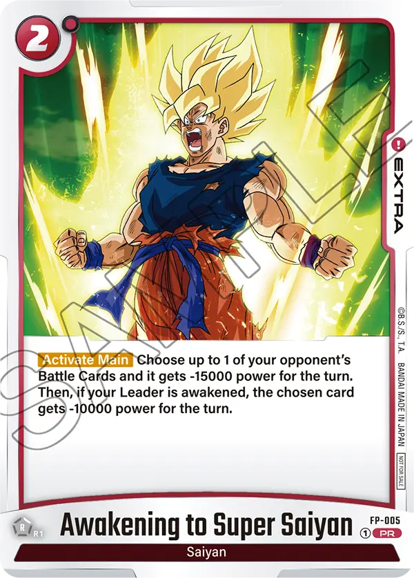 Awakening to Super Saiyan, FP-005