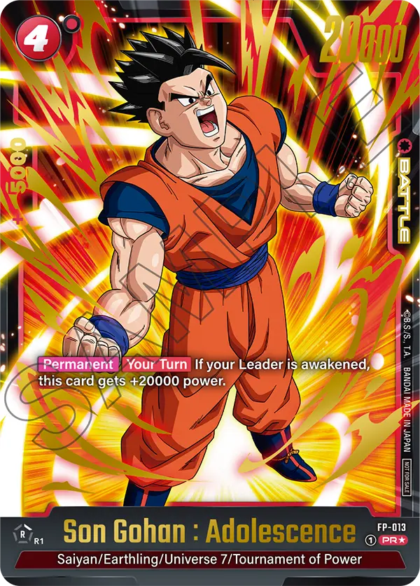 Son Gohan : Adolescence, FP-013-p1