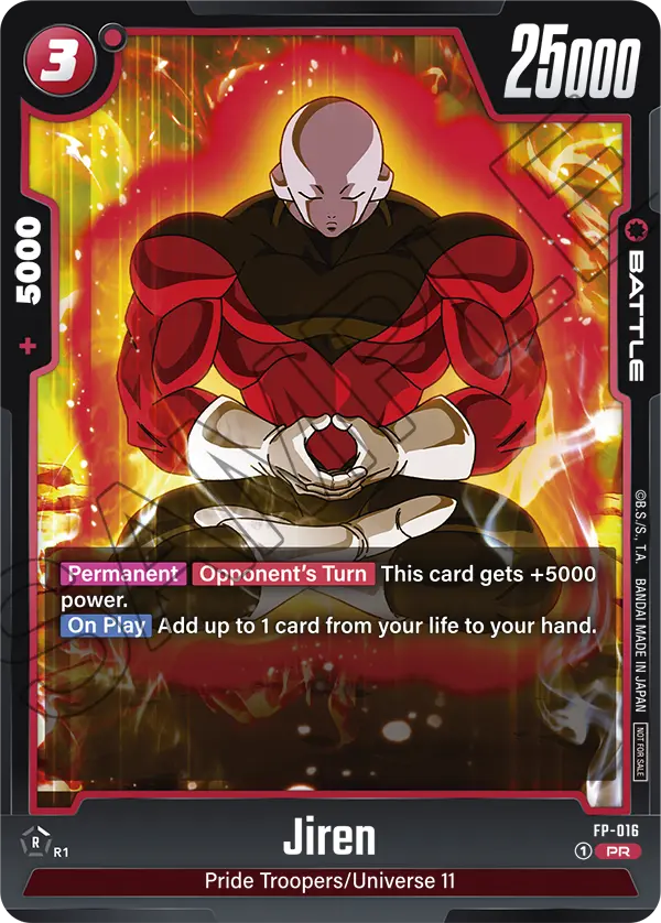 Jiren, FP-016
