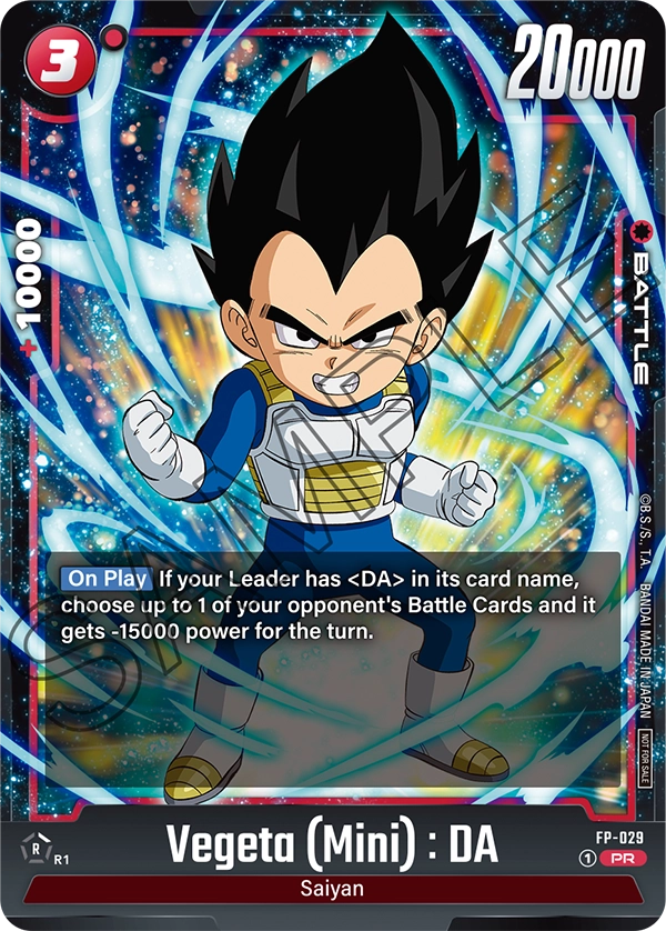 Vegeta (Mini) : DA, FP-029