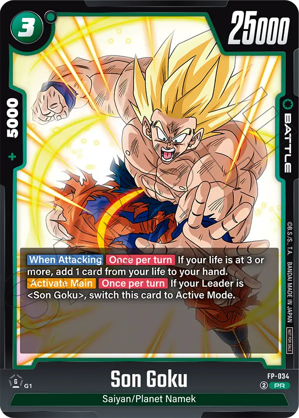 Son Goku, FP-034