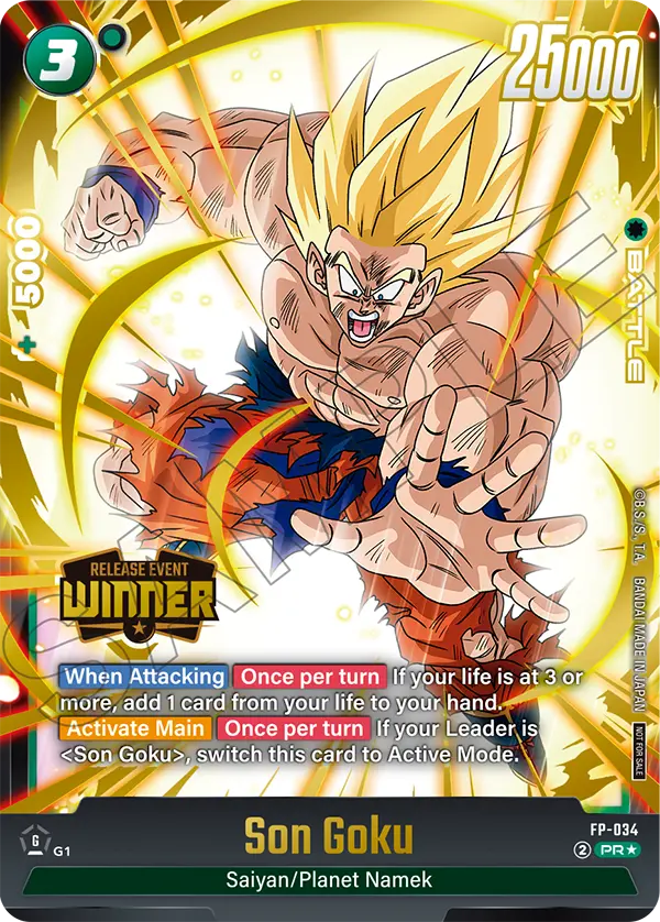 Son Goku, FP-034-p1