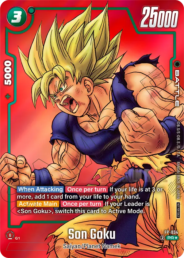 Son Goku, FP-034-p2
