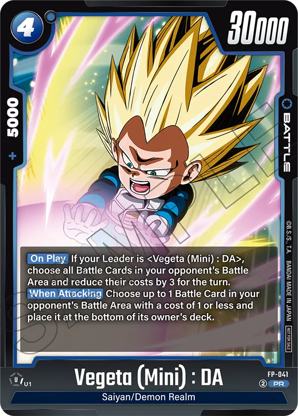 Vegeta (Mini) : DA, FP-041