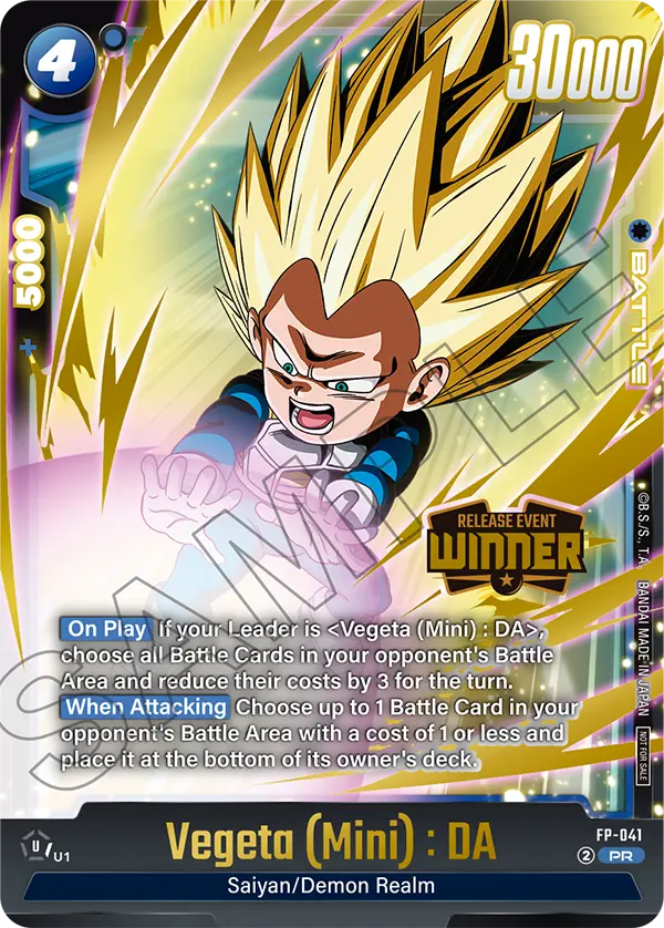 Vegeta (Mini) : DA, FP-041-p1