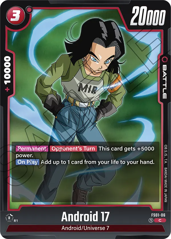 Android 17, FS01-06