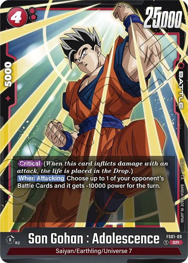 Son Gohan : Adolescence, FS01-09