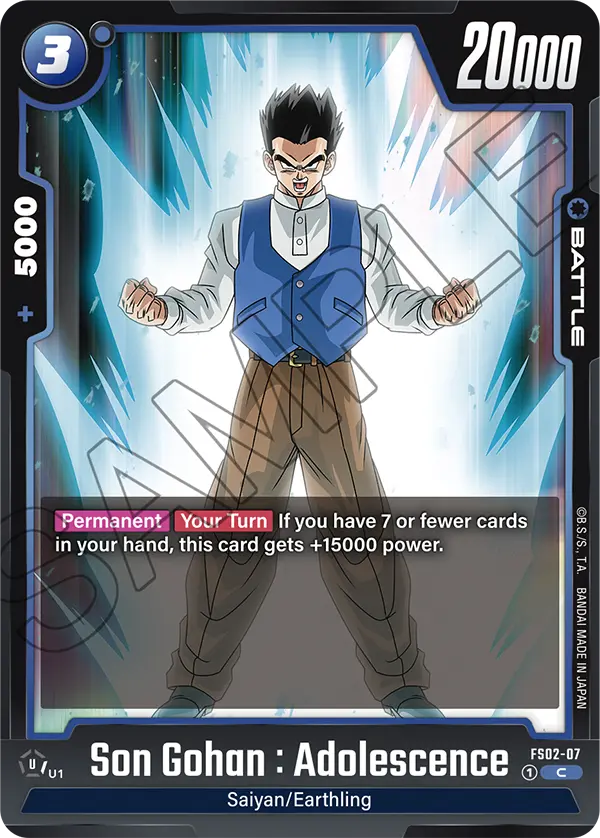 Son Gohan : Adolescence, FS02-07